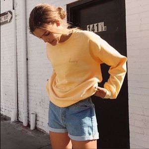 erica honey sweatshirt